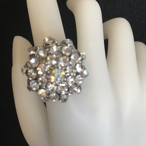 Costume jewelry “diamond” ring